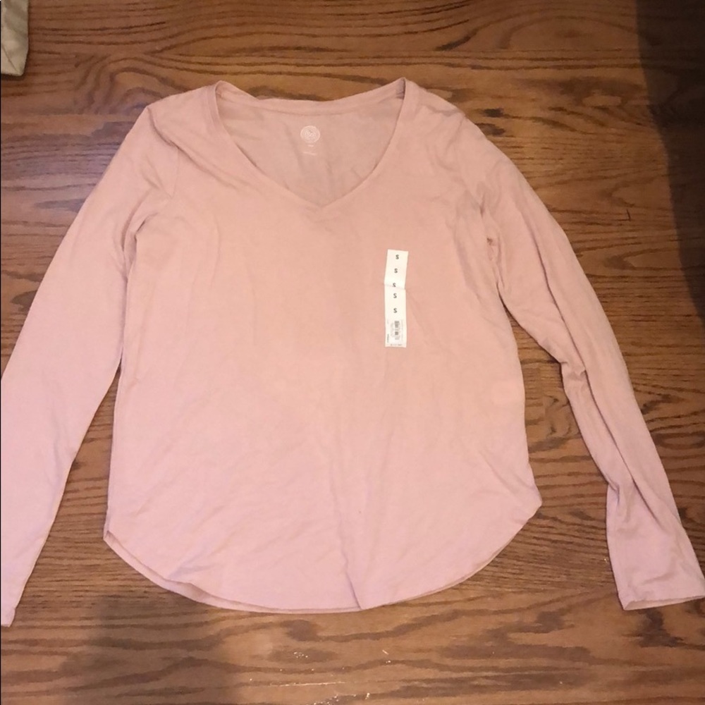 New long pink shirt